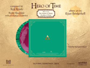 Hero of Time 2xLP (Music from The Legend of Zelda- Ocarina of Time) (cover 6)